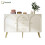 HOMAIRE Cream White Sideboard Cabinet 140x40x84cm 1