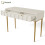 HOMAIRE Dressing Table Cream White 2 Drawers 1