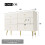 HOMAIRE Cream White Sideboard Cabinet 6 Drawers 2