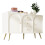 HOMAIRE Cream White Sideboard Cabinet 140x40x84cm 5