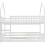 HOMAIRE Castle Bunk Bed White Solid Wood 90x190cm 3