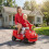Children's 12V Electric Ride-On Car, Red, 2 Seats, Train Design 6