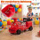 Children's 12V Electric Ride-On Car, Red, 2 Seats, Train Design 4