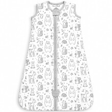 Organic Cotton Baby Sleeping Bag 2.5 TOG Wearable Blanket Sleep Sack 1-Pack
