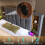 HOMAIRE 5FT Upholstered Bed Grey with Wireless 4