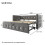 HOMAIRE Velvet Grey Daybed with USB Charging 2