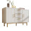 HOMAIRE White Sideboard Cabinet 120x40x75cm 5