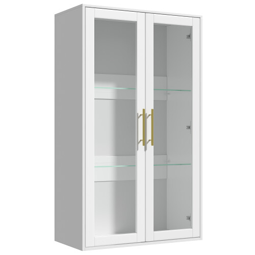 White Wall Cabinets, Storage Cupboard 1