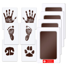 TATUNER Baby Hand and Footprint Kit, 2‑Pack for Newborn Keepsake