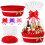 Gift Basket Hamper Kit, Empty Hamper Basket with Pull Bows 1