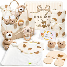 Newborn Baby Gifts with Baby Caddy, Baby Essentials Gifts Boys Girls Unisex