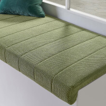Custom Size Fireplace Baby Proof Proofing Corduroy Soft Hearth Cushion Pad Cover Edge Protector Bumper for Babies Chlid, Customized Window Bench Seat