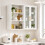 Floating Display Shelves Open Storage Cabinet 3