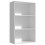 Floating Display Shelves Open Storage Cabinet 5