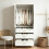 2 Door & 3 Drawer Wardrobe  Storage Organiser 6