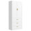 2 Door & 3 Drawer Wardrobe  Storage Organiser 8