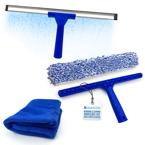 Window Cleaning Set Squeegee Microfibre Washer