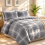 Floral Bedding  Soft Microfiber 3 Piece Double Bedding Set 1