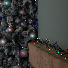 9m 360 LED Christmas BerryBrights String Lights in Multi-Coloured