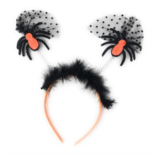 Halloween HeadBopper Headband (Spider & Web)