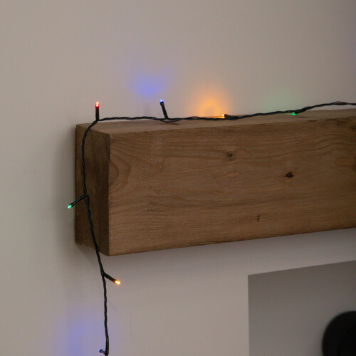 20m 200 LED Multi-Action Christmas String Lights in Multi-Coloured