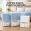 (Small Double, Light Blue) 2 Pack Fitted Sheets with 2 Pillowcases – Plain Dyed Deep Fitted Bed Sheets – Soft Microfiber Bedding Set 25cm 1