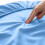(Small Double, Light Blue) 2 Pack Fitted Sheets with 2 Pillowcases – Plain Dyed Deep Fitted Bed Sheets – Soft Microfiber Bedding Set 25cm 5