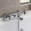 NES Home Winstead Deck Mounted Thermostatic Bath Shower Mixer Tap 1