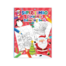Christmas Super Jumbo Activity Colouring Book (Pack of 6)