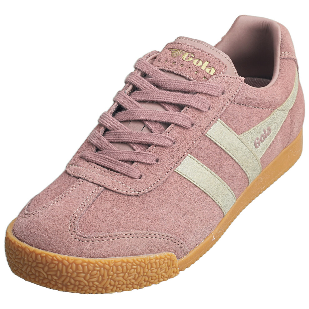 Gola Women's Brownrose/Gold/Gum Harrier Mirror Trainers Colour: : Size 5 - Image 3
