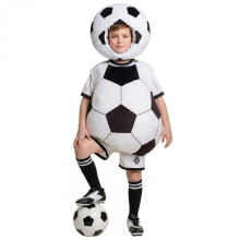 (white, S) Kids Soccer Cosplay Costume - World Cup Parent-Child Football Outfit