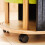 ZRIZAURA YXSTABY Gaming Side Table on Castors 3