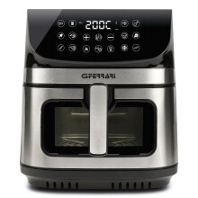 G3 Ferrari Fritadeira a Ar G10215 Friggisano Star 9L 2200W 12 Programas Display Digital Touch Preto Inox