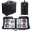 128/400 CD DVD Wallet Storage Case, Portable Disc Organizer with Carry Handle 3