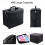 128/400 Capacity CD DVD Wallet,Lightweight Storage Organizer with Handle for Car 2