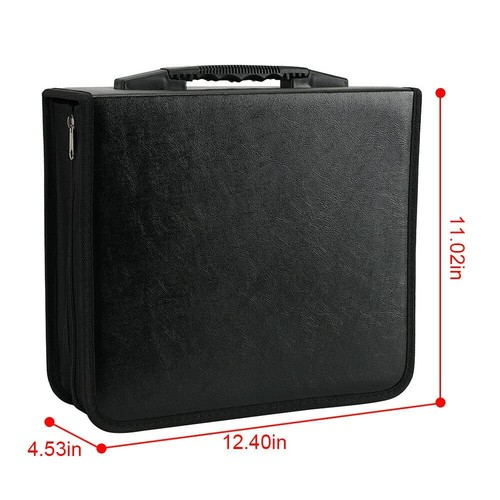 128/400PCS CD DVD Ray Disc Carry Case Holder Protector Storage Bag Wallet Binder 1