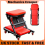 2 in 1 Garage Creeper 36" , Mechanics Rolling Stool 150kg Capacity Foldable 1