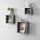 Spot On Dealz Grey Cube Shelves Set of 3 Wall Hanging - G-0018 7