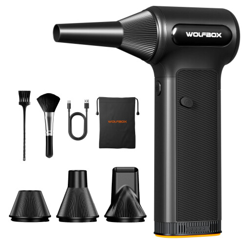 WOLFBOX DF200 Wireless Air Duster & Fan