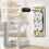 Metal Outlet Box Spacers Wall Plate Leveling Spacers for Loose Electrical Boxes 10 Pack 4