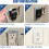 Metal Outlet Box Spacers Wall Plate Leveling Spacers for Loose Electrical Boxes 10 Pack 8