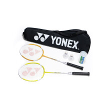 Yonex 2 Player Badminton Set Graphite, Steel , Cork , Nylon, Aluminium