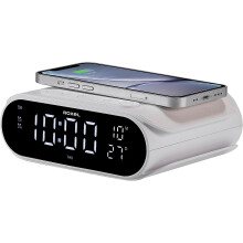 Alarm Clock With Fast Wireless Charging W/ Night Light - FREE SHIPPING - Roxel