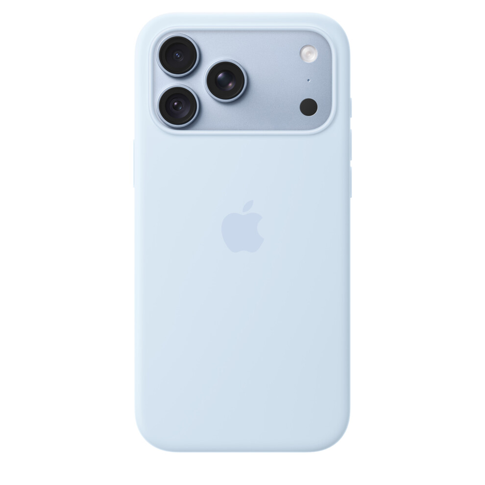Iphone 18 Pro Max Silicone Case With Magsafe  Crisp Blue - Image 4