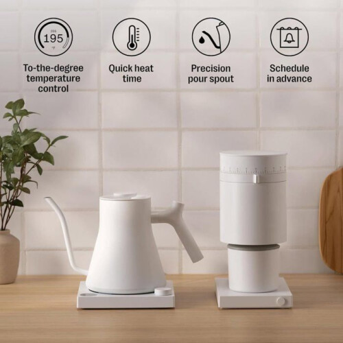 FELLOW STAGG EKG PRO WHITE MATT ELECTRIC KETTLE 2