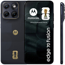 Smartphone Taktile Schwarz - Motorola - Motorola Edge 70 Fusion - 8 GB RAM - 256 GB interner Speicher