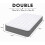 Starlight Beds Grey Tile Double Mattress - 135x190x18cm 3