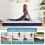 Hiimgo Folding Mattress,Small Double Memory Foam Mattress,120x190x10cm 6