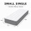 Starlight Beds Grey Tile Small Single Mattress - 75x190x18cm 3