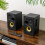 Roxel Roxel Soleil Active Bookshelf HiFi Speakers BT 5.3, Optical, RCA, USB, HDMI ARC 7